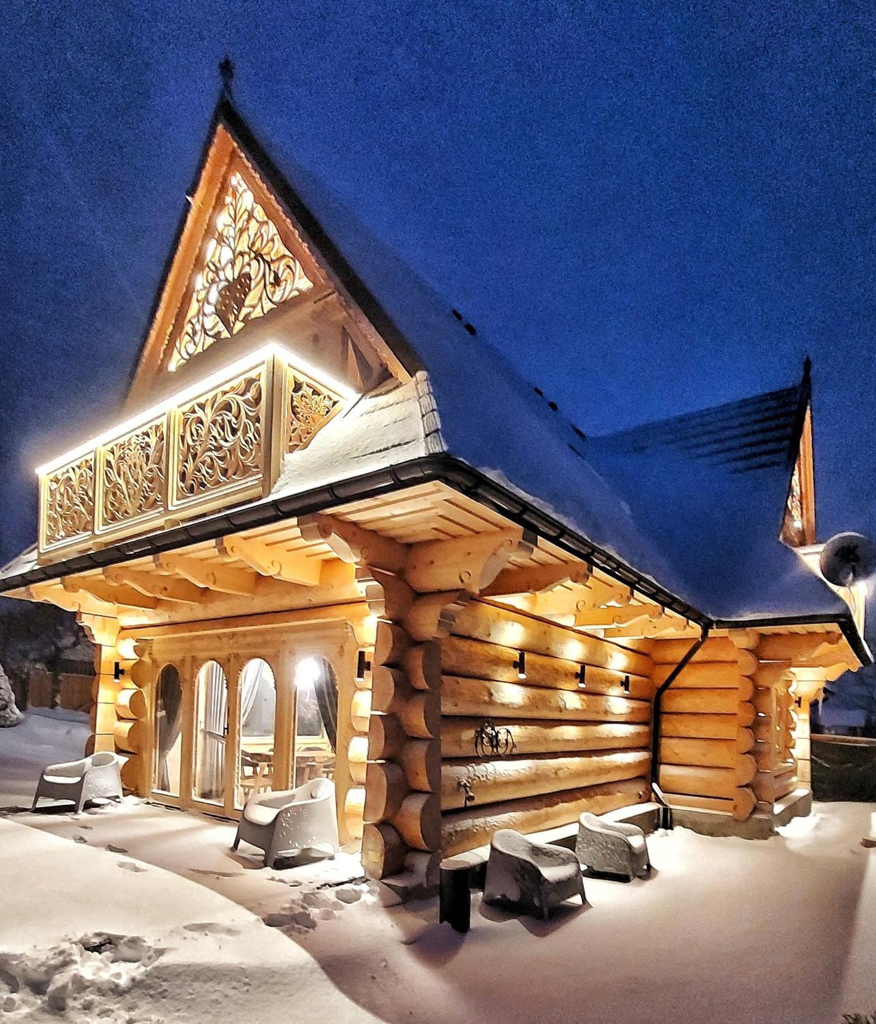Bajkowa Chata 3 Magiczne Domki Jacuzzi Мужасихле Экстерьер фото